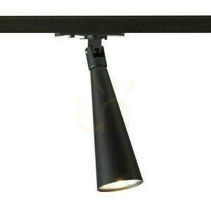 Alexis Spotlight pre 1 fázu. Koľajnice čierne 230 V Led Gu10 5 W. small 1