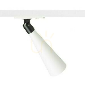 Alexis Spotlight pre 1 fázu. Biela/čierna 230 V Led Gu10 5 W koľajnice. small 2