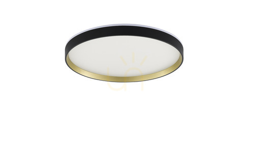 Skontrolujte Stropné svietidlo Zuma Line ORBITRAL MS750400R-BK&GD LED čierna