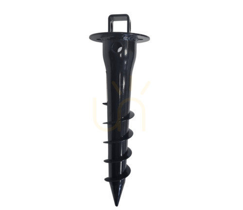 Skontrolujte Skrutkovaný pevný oceľový základ pre záhradné lampy 37 cm - rýchla inštalácia