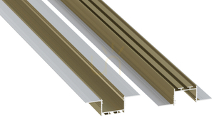 LUMINES LED profil typu Reed Green lakovaný 2 m small 0
