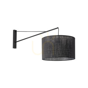 Nástenné svietidlo Glorii Black 1 small 4
