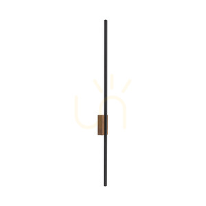 Flash Wood Walnut nástenné svietidlo 1 Led L small 0