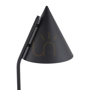 Čierna stojaca lampa Cono 1 small 2