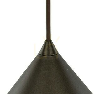 Hnedá závesná lampa Cono 1 Xl small 1