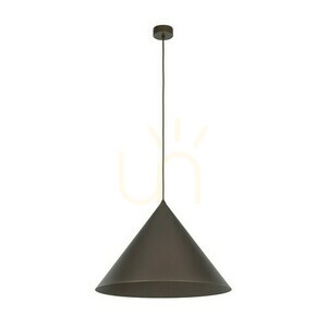 Hnedá závesná lampa Cono 1 Xl small 0