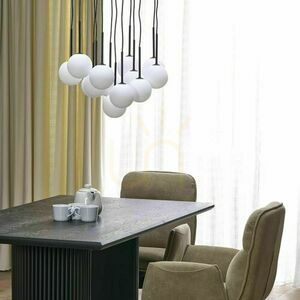 Martin Čierna biela závesná lampa 13 small 6