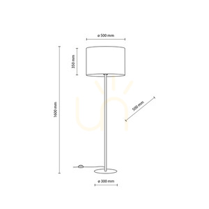 Umberto Brown Gold Stojaca lampa 1 small 6