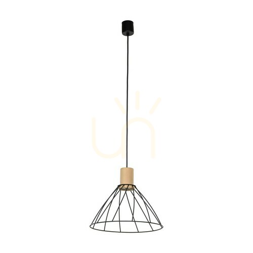 Skontrolujte Závesné svietidlo Modesto Wood Pine 1