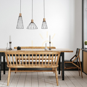 Závesná lampa Modesto Wood Pine 3 small 2