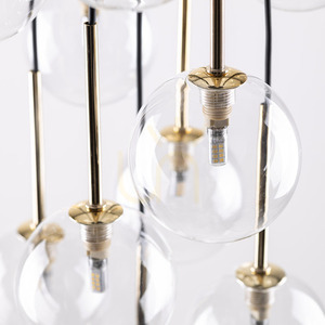 Priehľadná závesná lampa Aurora 26 small 2
