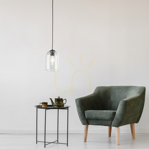 Zelená závesná lampa Molly 1 small 1