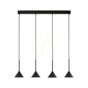 Cono Mini čierna závesná lampa 4 small 8