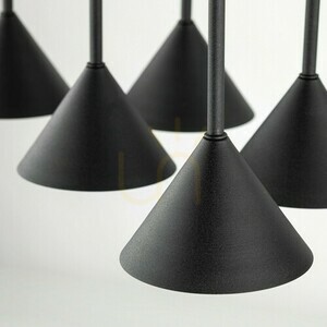 Cono Mini čierna závesná lampa 6 small 11