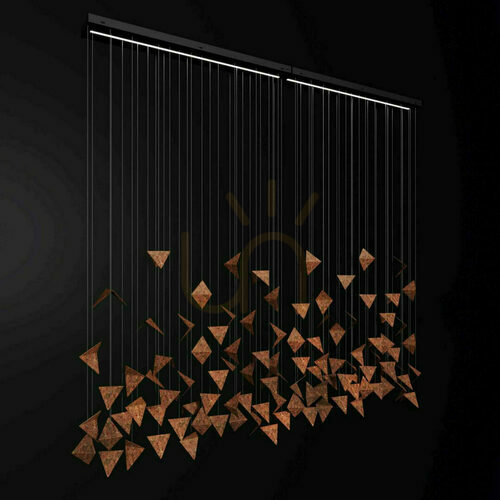 Skontrolujte 🔥 FALL 2 rust art závesné svietidlo LGH0931 - Gie El loft luster 🎨💡