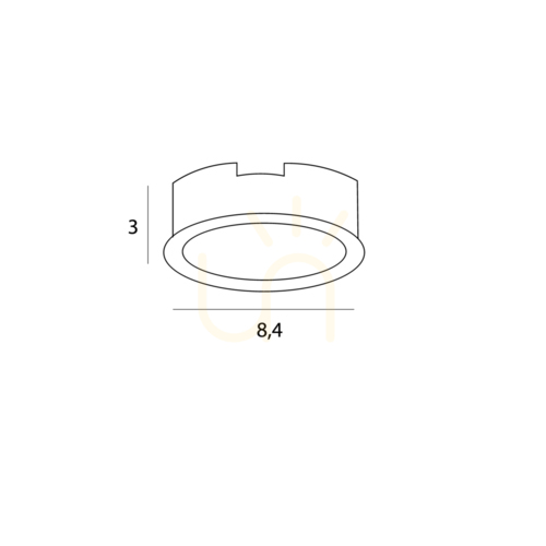 Skontrolujte Zapustené svietidlo Max Light Spilio biele hliníkové 8,4 cm H190.01