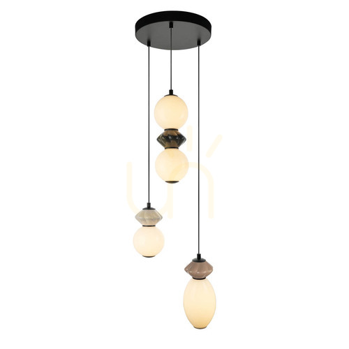Skontrolujte Závesné svietidlo Italux Balos LED čierne 19W 3000K PND-94921-4R-BK