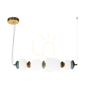 Závesné svietidlo Italux Evans zlaté LED 22W PND-94981-4A-GD small 0