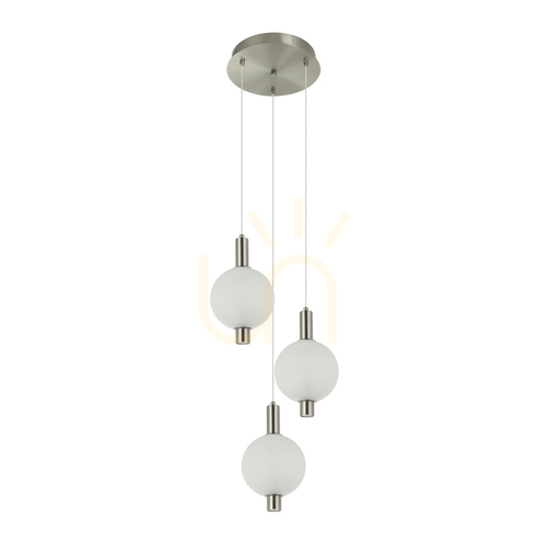 Skontrolujte Závesné svietidlo Italux Lenti LED biele 18W 3000K PND-83631-3-SC-WH