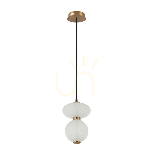 Skontrolujte Závesné LED svietidlo Italux Nico čierne/biele PND-8545-2-AB-WH