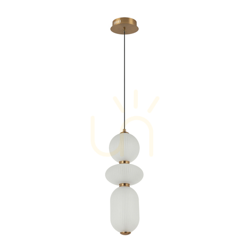 Skontrolujte Závesné LED svietidlo Italux Nico čierne/biele 15W PND-8545-3-AB-WH