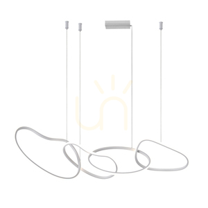 Závesné LED svietidlo Italux Fonte biele 4x LED PND-22412-S4-WH small 0