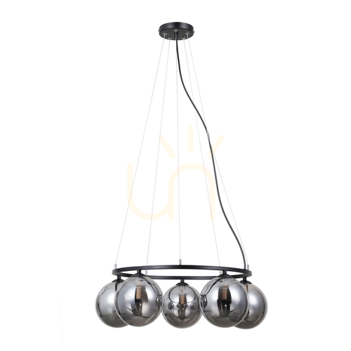 Skontrolujte Závesná lampa Italux Molite čierna 5x G9 PND-1098-5R-BK