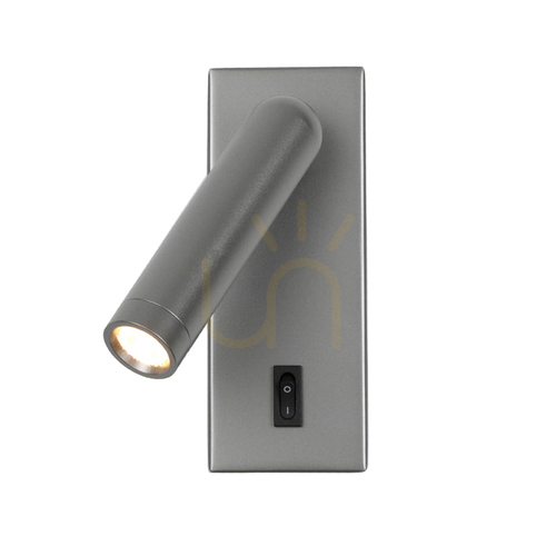 Skontrolujte Nástenné svietidlo Italux Nova LED sivé 2,5W IP20 WL-46376-1-GR