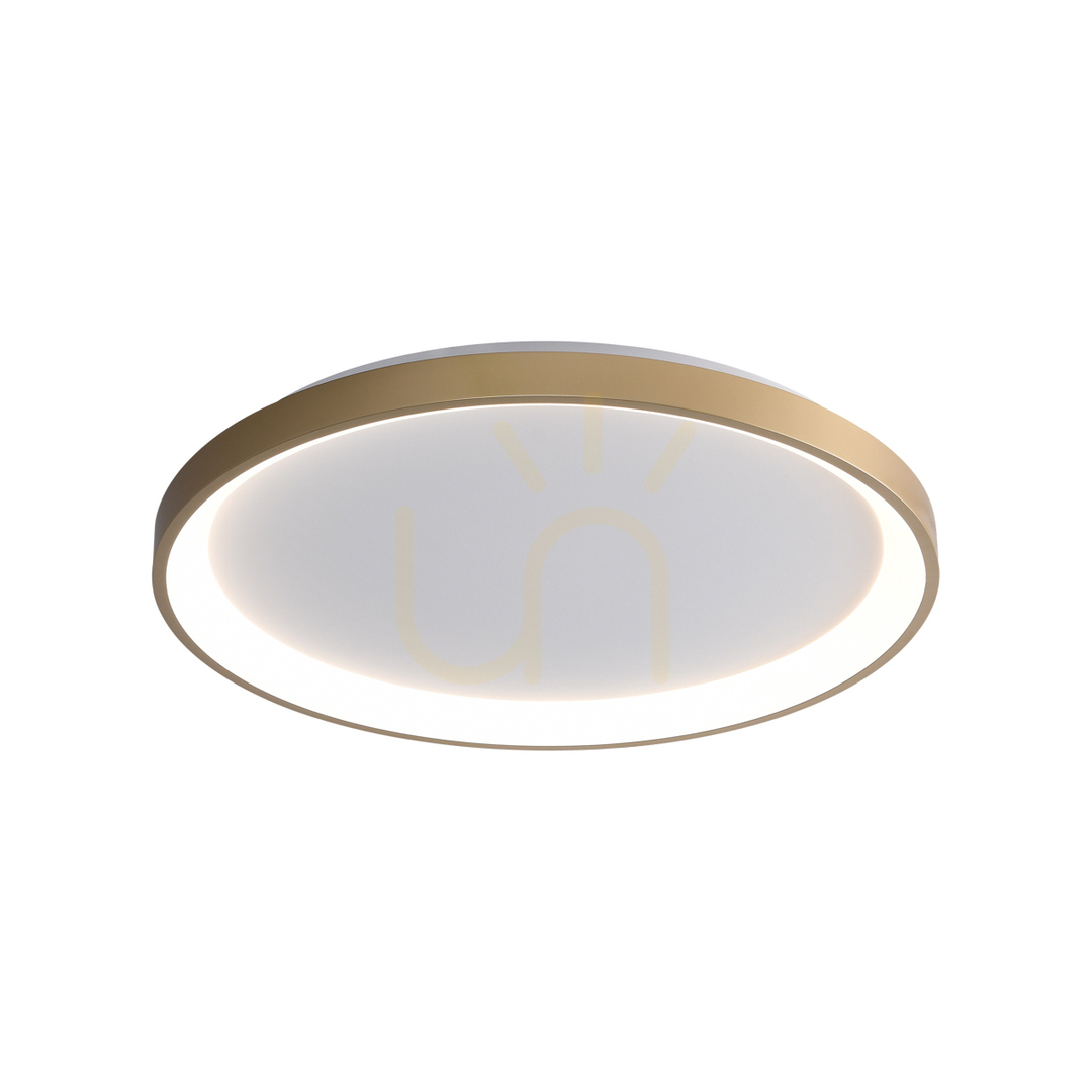 LED stropné svietidlo Italux RADEN biele/zlaté 48 cm CLN-3151-S-GD