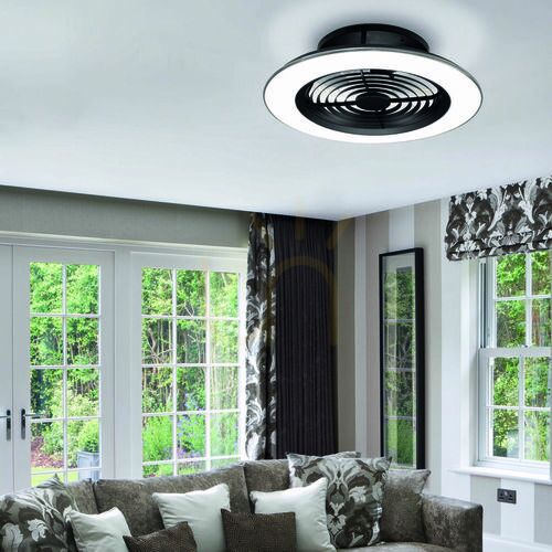 Skontrolujte Stropný ventilátor so svetlom Mantra ALISIO 7800 čierny