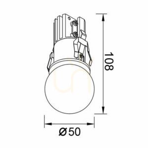 Zapustené svietidlo Mantra BEAD 8892 small 3