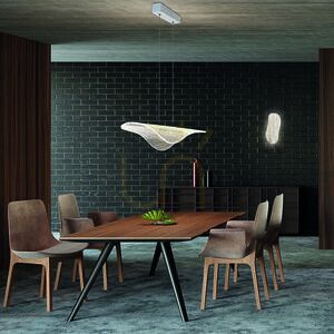 Závesné svietidlo Mantra BIANCA 8210 biele akrylové LED 40 W 2450 lm 3000 K 73 cm small 3