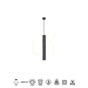 Závesné LED svietidlo Mantra BOLONIA 8356, čierne, 7 W CCT small 2