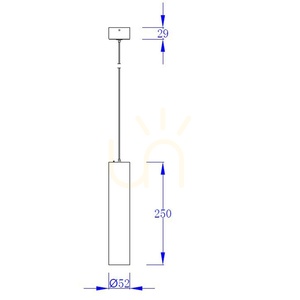 Závesné LED svietidlo Mantra BOLONIA 8356, čierne, 7 W CCT small 4