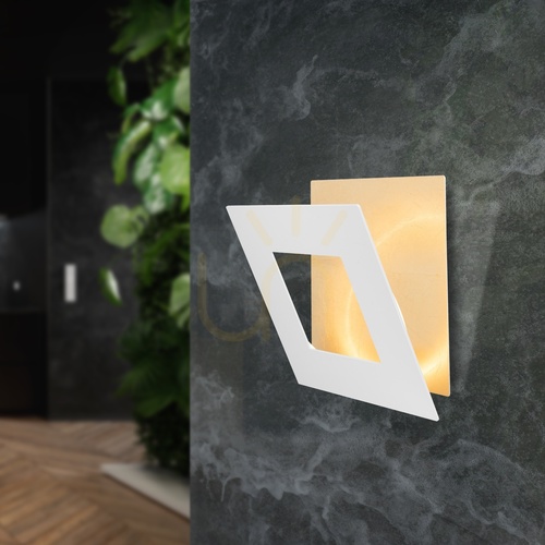 Skontrolujte Nástenné svietidlo Mantra DALIA 8119 bielo-zlaté LED 24 W 3000 K 22 cm