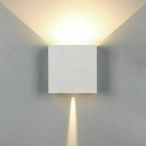 Vonkajšie nástenné svietidlo Mantra DAVOS XL 8610 biele LED 20 W 2700 K small 0