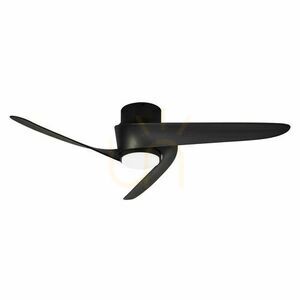 Stropný ventilátor so svetlom LED Mantra Groenland M čierny 122 cm 8709 small 0