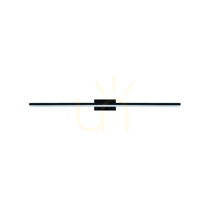 Nástenné LED svietidlo Mantra Morne 7482 čierne, 45 cm, IP44 small 0