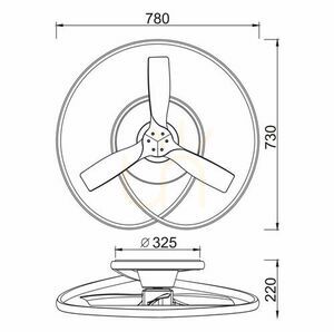 Luster Stropný ventilátor Mantra Luster OCEAN 8236 small 4
