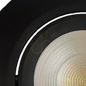 Čierne zápustné LED svietidlo Mantra PANAMA 8763 6W CCT small 5