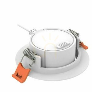 Čierne zápustné LED svietidlo Mantra PANAMA 8763 6W CCT small 2