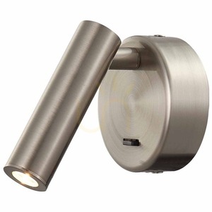 Nástenná lampa na čítanie Mantra PREA 6076 LED 3 W 3000 K – saténový nikel small 0