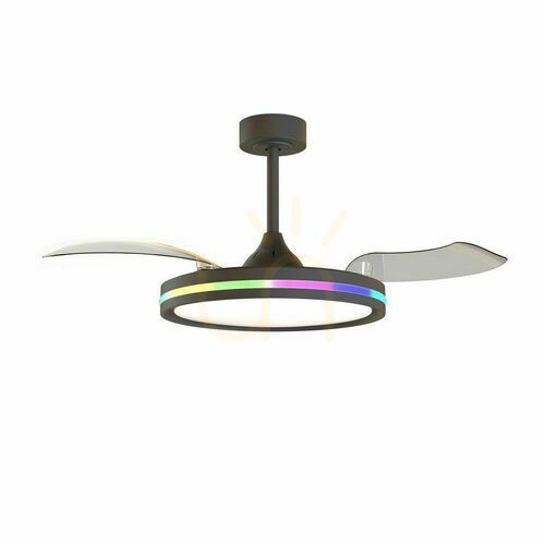Skontrolujte Luster Mantra RAFAGA 8728 so stropným ventilátorom