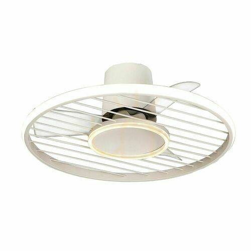 Skontrolujte Biely stropný ventilátor so svetlom LED Mantra SOHO 8720, 66 cm