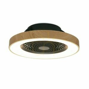 Stropný ventilátor s LED osvetlením Mantra TIBET 7127 drevo/čierna small 1