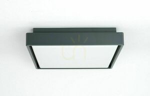 Vonkajšie stropné LED svietidlo SU-MA BN-KW285XL 28,5 cm tmavý popol IP65 small 1