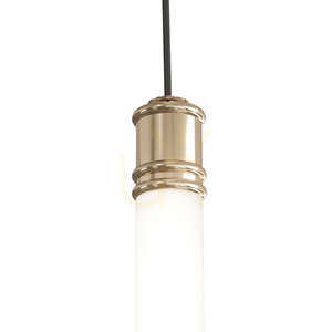 Prívesné LED svietidlo Omi Open Design Highlights biely opál zlaté 3000K 10W small 2