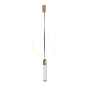 Prívesné LED svietidlo Omi Open Design Highlights biely opál zlaté 3000K 10W small 0