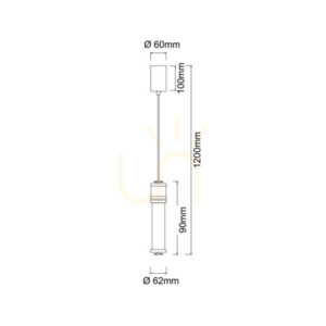 Závesné svietidlo Omi Open Design Highlights biely opál chróm LED 3000K 10W IP20 small 3