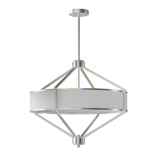 Skontrolujte Závesné svietidlo Open Design Highlights Zundo saténový nikel 4x E27 600 mm
